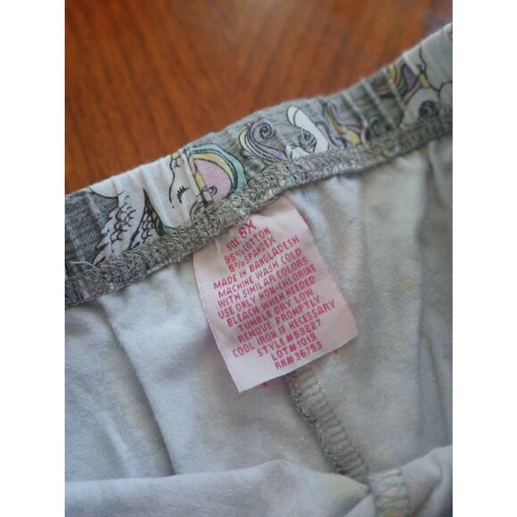 Unknown brand Kids Unicorn Pants Size: 6X (1251) - Picture 2 of 3